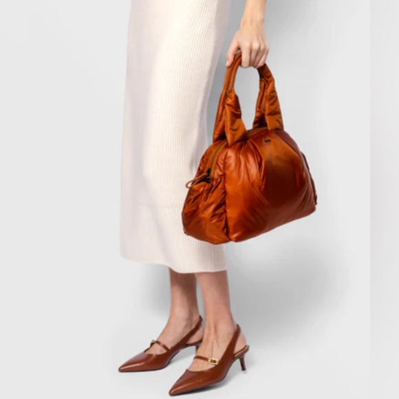 Caraa Nylon Nimbus Small Bag in Clay